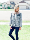 Veronica Denim Jacket in Gray