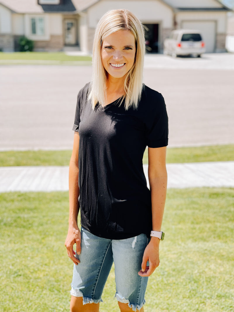 Elyse in Black - Black Feather Boutique