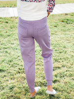 Jenna Joggers in Dusty Purple