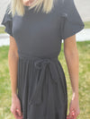 Mercedes Dress in Black - Black Feather Boutique